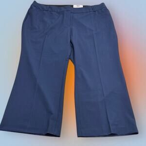 INC Women’s 24W Navy Blue Boot Leg Dress Pant